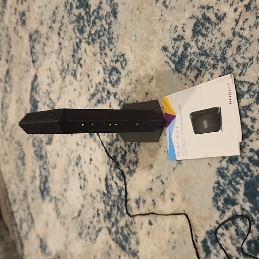 Netgear cable modem router